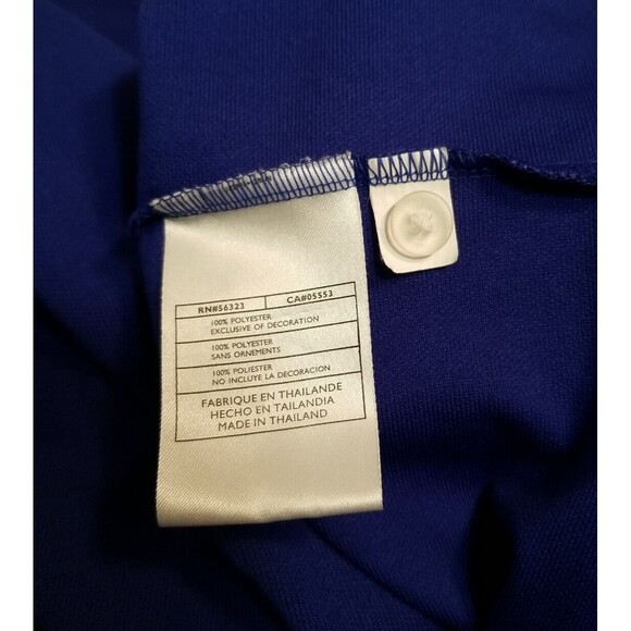 Nike Golf Standard Fit Dri Fit Blue Polo Shirt XL Tamarack Club Embroidered  T15 - Picture 6 of 6